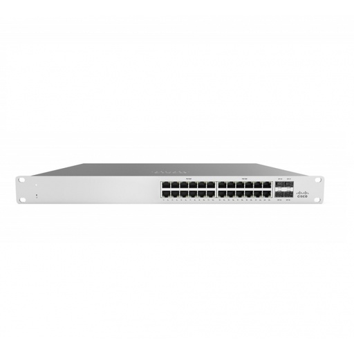 [NET6607] Switch cisco meraki 24 x 10 100 1000base-t ethernet rj45, 4 x 1g sfp uplink (requiere licenciamiento obligatorio)