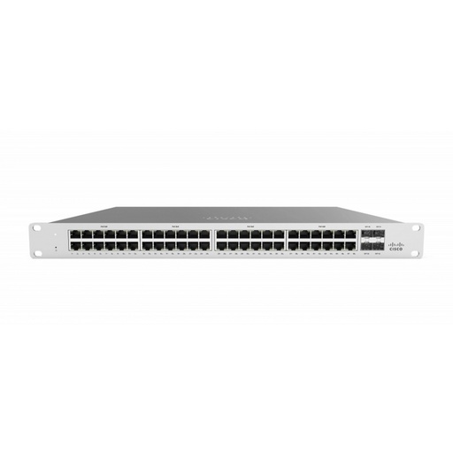 [NET6623] Switch 48 puertos cisco meraki 48 x 10 100 1000base-t ethernet rj45 4 x 1g sfp uplink (obligatorio licencia se cotiza por separa