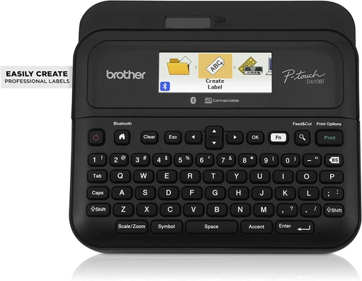 [PRI5661] Rotulador Brother PTD610BT Transferencia Térmica 180 x 360 DPI Bluetooth