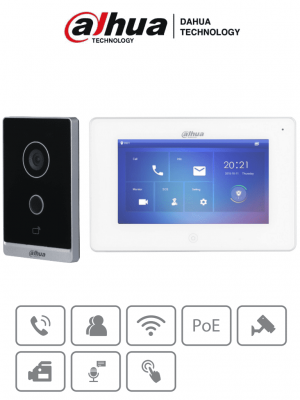 [SEC96113] Kit de videoportero dahua technology kitw01 -
