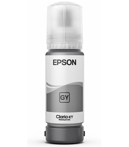 [PRI5677] Tanque De Tinta Epson T555 Color Gris 70ml Para EcoTank L8180 L8160