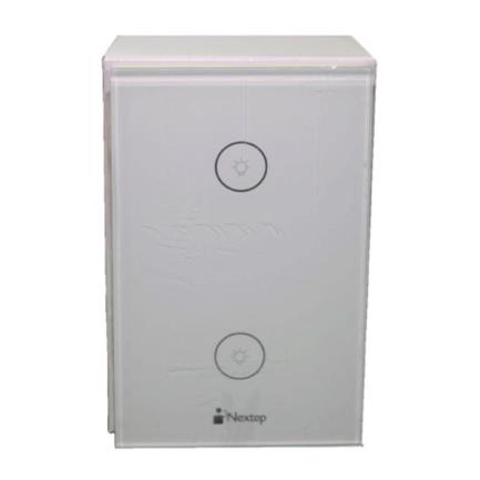 [ELE34691] Interruptor de Luz Inteligente Nextep NE-266D 2 Botones WiFi