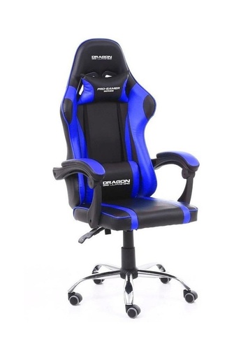 [ACC702412] Silla gamer ergonómica modelo falkor color negro-azul