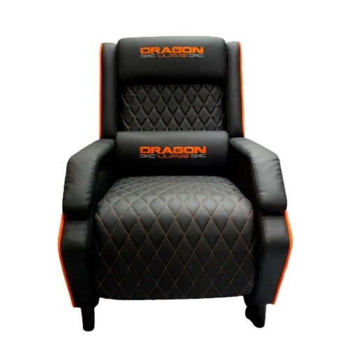 [ACC702413] Sofá Gamer Nextep Dragon XT Modelo Draco Reclinable Negro/Naranja 160Kg