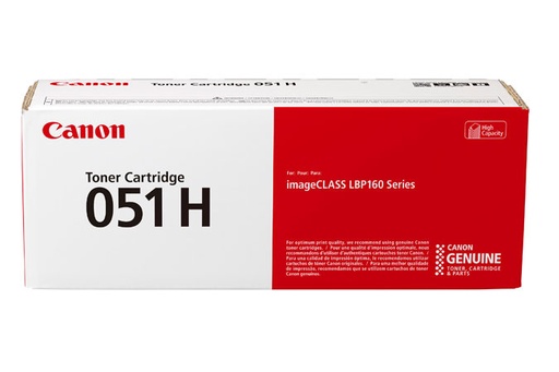 [PRI5729] Tóner canon cartridge 051h alto rendimiento 4000 páginas color negro