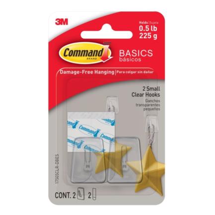 [ELE34693] Gancho 3M Básico Command 2 Transparente