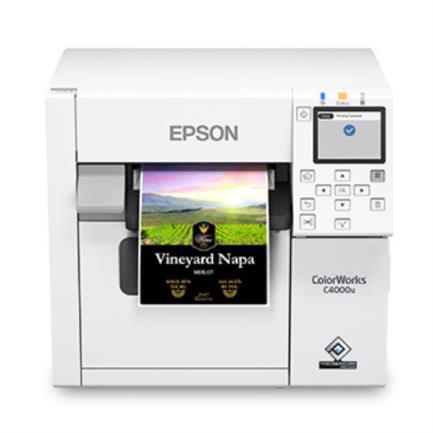 [PRI5791] Impresora de etiquetas epson colorworks cw-c4000 inyección de tinta ethernet/usb