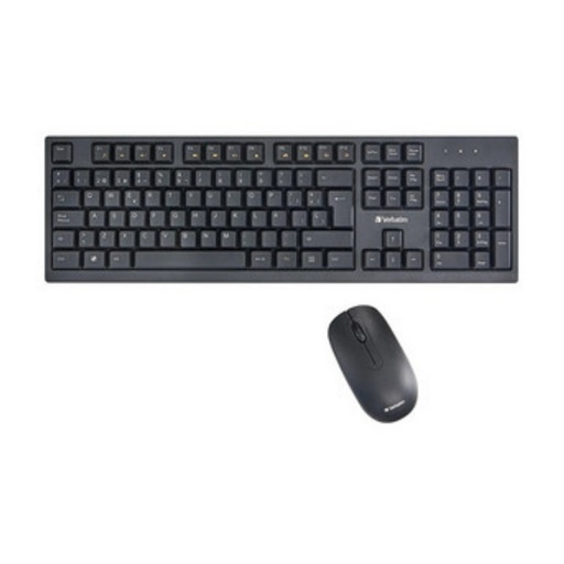 [ACC702500] Kit De Teclado Y Mouse Verbatim 70708 Inalámbrico USB Español