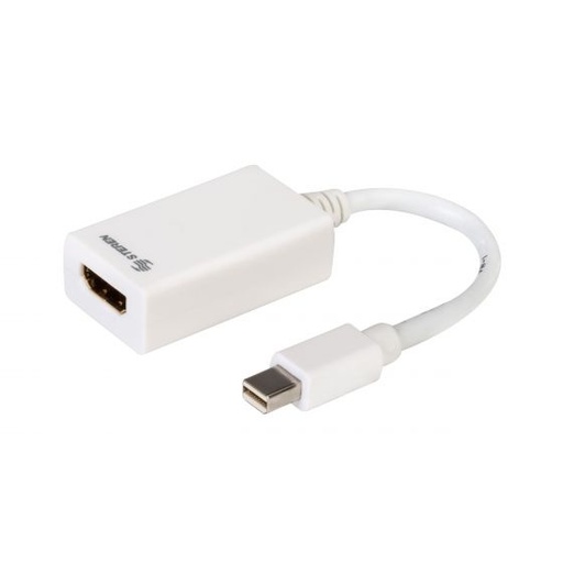 [ACC702526] Adaptador steren mini displayport/thunderbolt a hdmi windows/mac color blanco