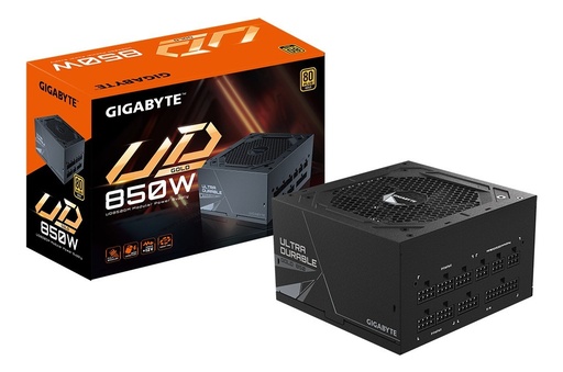 [POW53400] Fuente de poder gigabyte 850w 80 plus gold negro atx modular