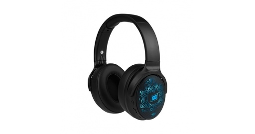 [AUD71971] Audífonos Con Micrófono Vorago Start The Game HPB-401-LED Bluetooth Alámbrico/Inalámbrico 3.5mm