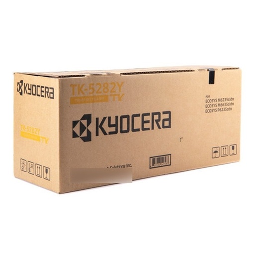 [PRI5839] Tóner Kyocera TK-5282Y Color Amarillo Rinde 11000 páginas Para KYOCERA ECOSYS M6235cidn/M6635cidn ECOSYS P6235cdn