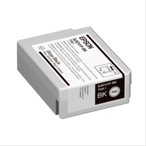 [PRI5860] Cartucho De Tinta Epson SJIC41P-BK Negro Brillante ColorWorks C4000