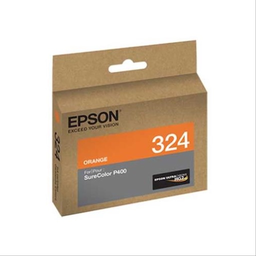 [PRI5965] Cartucho De Tinta Epson 324 Naranja 14ml Para SureColor Photo P400