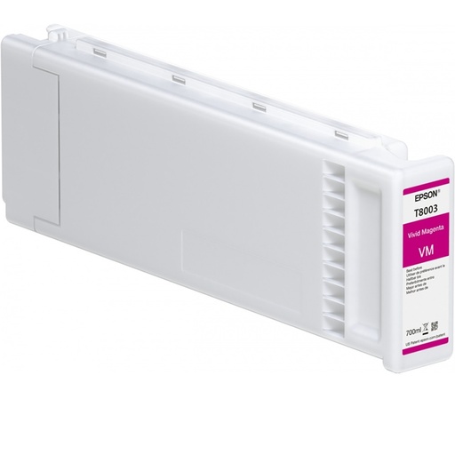 [PRI5966] Cartucho De Tinta Epson UltraChrome Pro T800300 Magenta Vivo 700ml