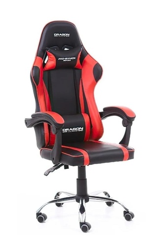 [ACC702616] Silla gamer ergonómica modelo falkor color negro-rojo