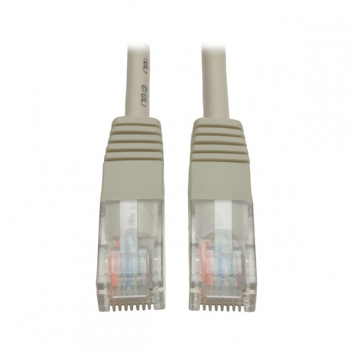 [NET6691] Cable patch tripp-lite moldeado cat5e gris de 350mhz (rj45 m