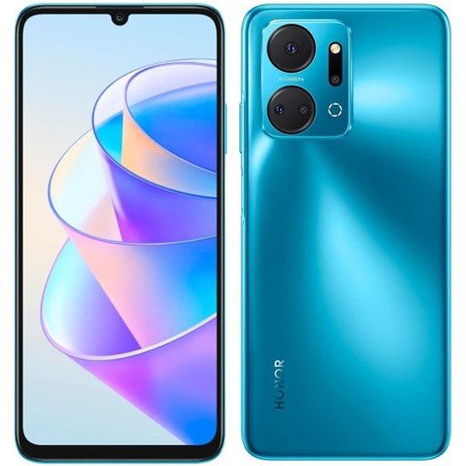 [TEL103975] Smartphone Honor X7A 6.74" 128GB/6GB Cámara 50MP+5MP+2MP+2MP/8MP Mediatek Android S 