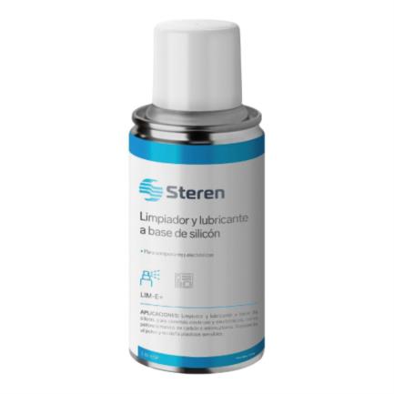 [ELE34793] Limpiador y Lubricante con Base de Silicón Steren LIM-E+ 170ml