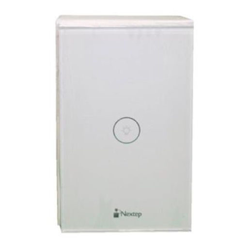 [ELE34797] Interruptor de Luz Inteligente Nextep NE-266S 1 Botón WiFi