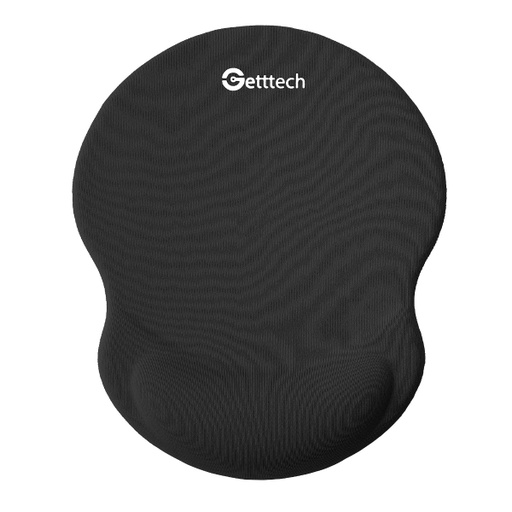 [KNM181784] Mouse Pad Con Reposa Muñecas Getttech GGD-STD-01-BK Antideslizante