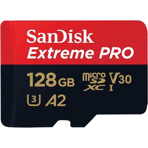 [SNR87128] Memoria sandisk extreme pro 128gb micro sdxc 170mb s 4k clase 10 a2 v30 c