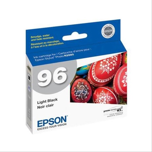 [PRI6191] Cartucho De Tinta Epson 96 Negro Claro Rinde 450 Páginas