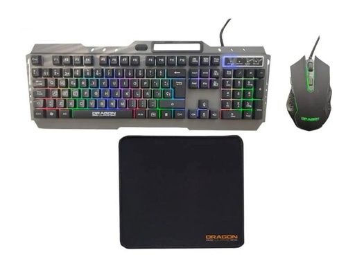 [ACC702702] Kit Gamer De Teclado Y Mouse Nextep NE-484K Alámbrico USB Español