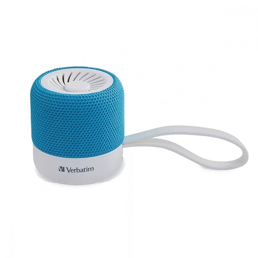 [AUD72023] Mini altavoz verbatim inalámbrico bluetooth color verde azulado