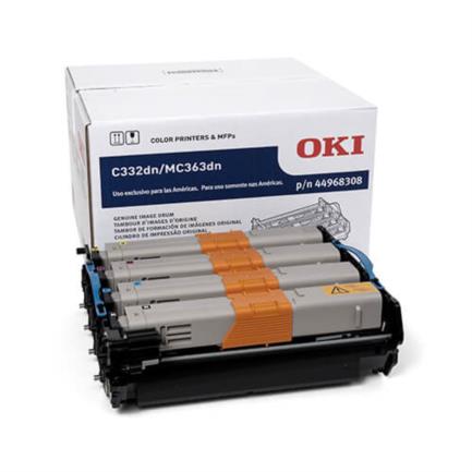 [PRI6296] Tambor okidata cmyk c332dn/mc363dn 20k pag