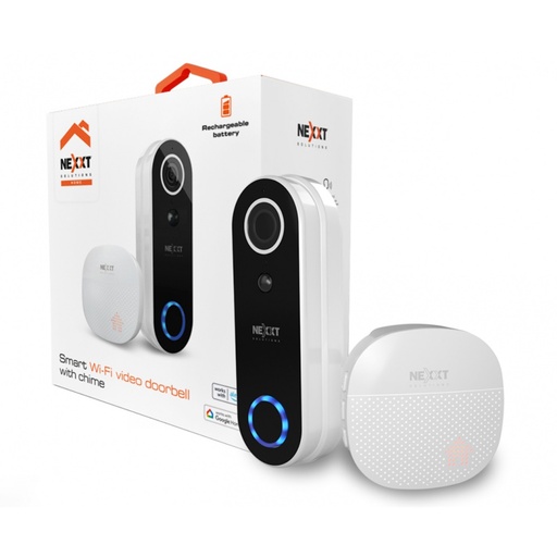 [SEC96247] Timbre Inteligente Con Cámara Nexxt Solutions Inalámbrico Wi-Fi