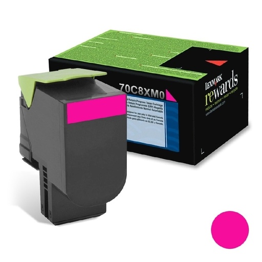[PRI6324] Toner lexmark magenta ultra alto rendiemiento cx622ade cs52