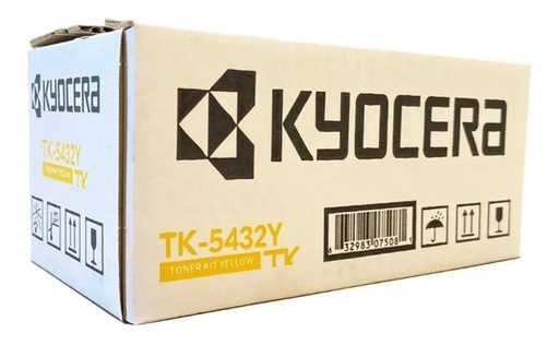 [PRI6334] Tóner Kyocera TK-5432Y Amarillo Rinde 1250 Páginas