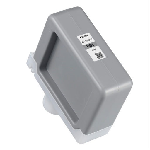 [PRI6374] Tanque De Tinta Canon PFI-1100PGY Gris 160ml Para imagePROGRAF Pro-2000 Pro-4000 Pro-4000S Pro-6000S