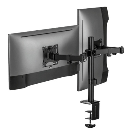 [ACC702770] Soporte De Escritorio Acteck Para 2 Monitores Hasta 9Kg