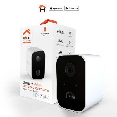 [SEC96265] Camara para exterior e interior con bateria 1080p -
