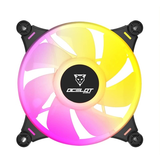 [COO100153] Ventilador Individual Ocelot Gaming ARGB 120mm 4 Pines