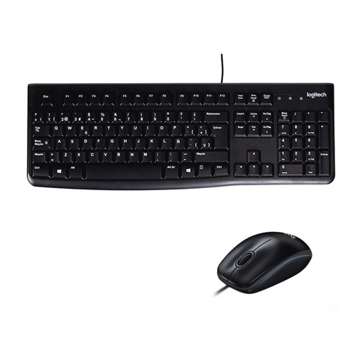 [KNM181803] Kit logitech mk120 teclado/mouse alam.usb (920-004428) p.s.