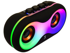 [AUD72056] Bocina perfect choice owty led rgb con teclas mecánicas color negro