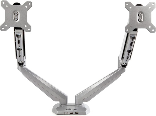 [AUD72058] Soporte De Escritorio Para 2 Monitores StarTech 15" - 32" Hasta 16Kg 2x USB