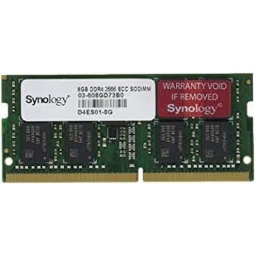 [SNR87205] Memoria ram synology d4es01-8g para nas synology rs1221rp+, rs1221+, ds1821+, ds1621xs+, ds1621+