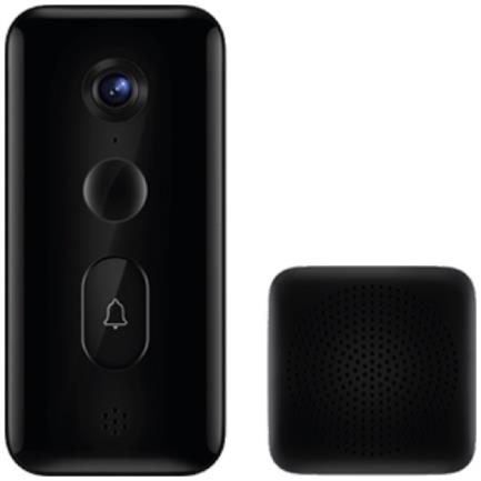 [ELE34867] Timbre xiaomi smart doorbell 3 reconocimiento de personas audio bidireccional color negro