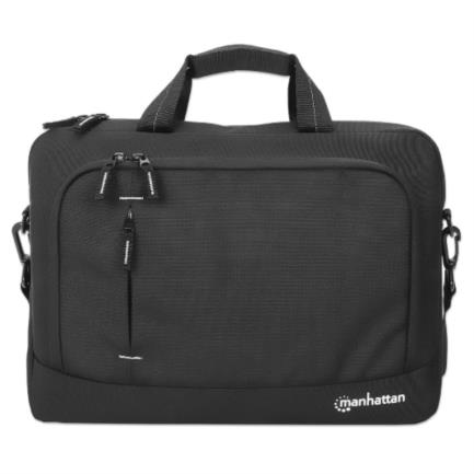 [ACC702902] Manhattan Maletín de Poliéster PET Helsinki para Laptop 14.1", Negro