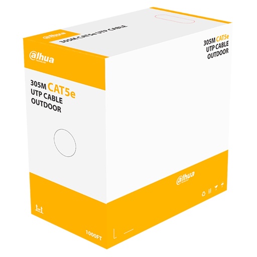 [NET6764] Bobina de Cable Cat5e UTP Dahua DH-PFM920-5EU 305 Metros