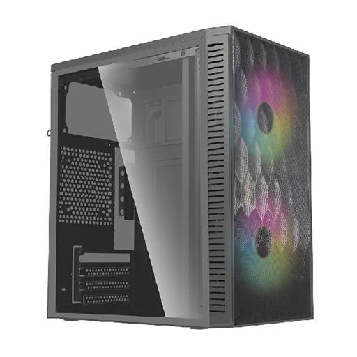 [CAB27993] Gabinete Acteck Fuji GC470 Con Ventana Mini-Tower Micro-ATX/ITX USB 3.0/2.0 Con Fuente 500W Con 2 Ventiladores RGB