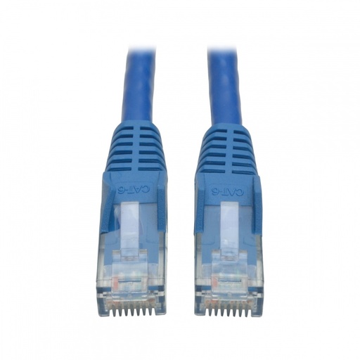 [NET6781] Cable tripp lite patch moldeado snagless cat6 gigabit rj45 m-m 61cm color azul