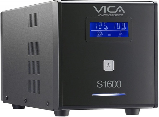 [ACC702941] Ups vica s1600 regulador integrado 1600va/900w 8 contactos pantalla lcd