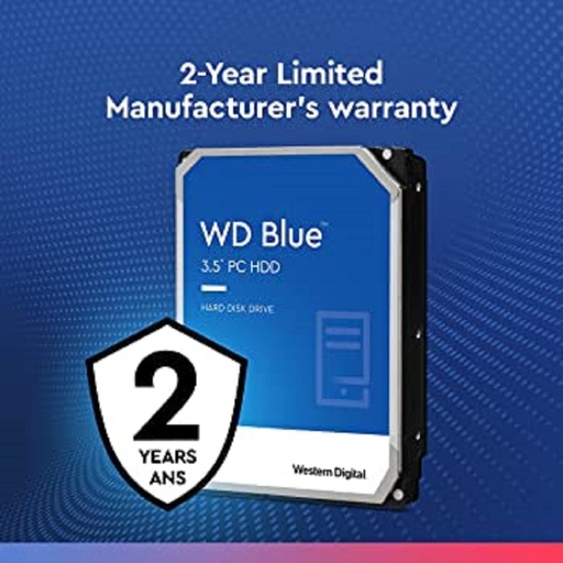 [SNR87252] Disco duro interno wd blue 6tb 3.5 escritorio sata3 6gb s 256mb 5400rpm windows