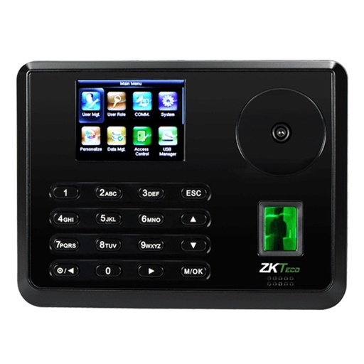 [SEC96331] Control de Acceso y Asistencia Biométrica ZKTeco P160 600 Usuarios USB 2.0