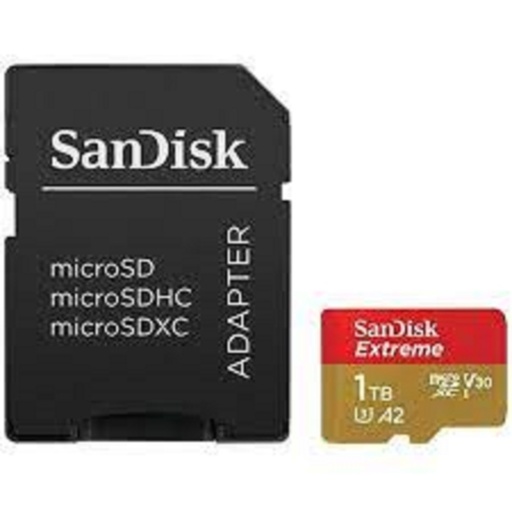 [SNR87256] Memoria Flash SanDisk Extreme 1TB MicroSDXC Clase 10 con Adaptador